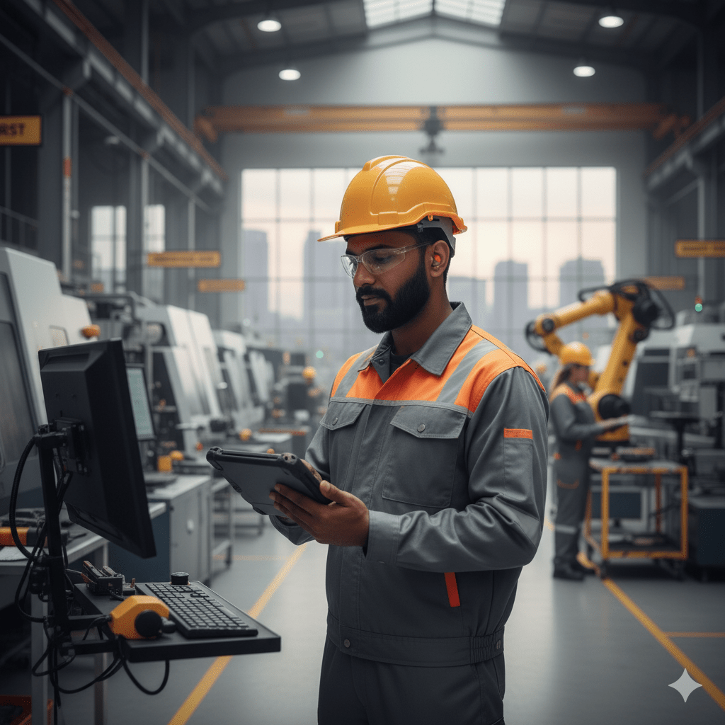 Planta Industrial Digital Tecnología